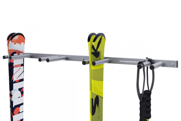 Síléctartó, 4 személyes, függőleges