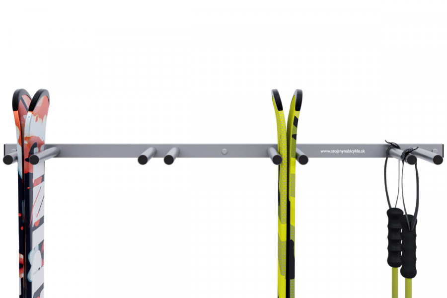 Síléctartó, 4 személyes, függőleges