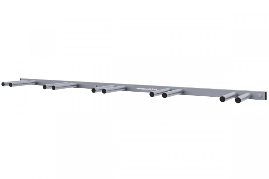 Síléctartó, 5 személyes, függőleges