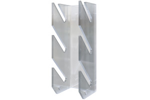 Gördeszkatartó, 3 személyes, műanyag