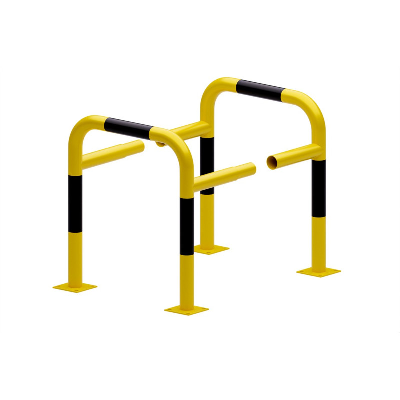 Az oszlopok ütközésvédelme négy oldalról