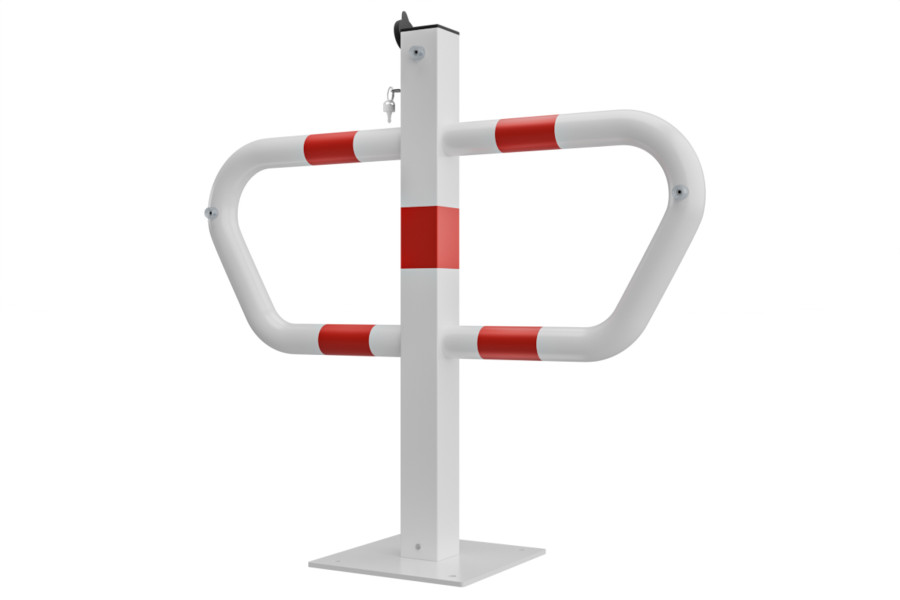 Parkolókorlát, TYP-01, zár