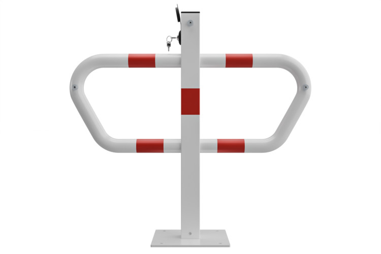 Parkolókorlát, TYP-01, zár