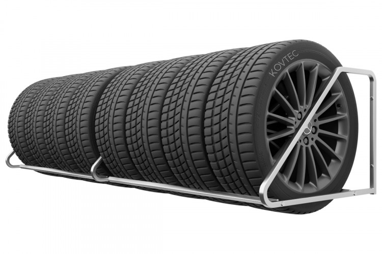 Gumiabroncstartó 8 férőhelyes, 105 cm, horganyzott