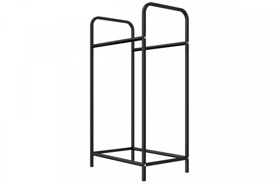 4 db 4x235-ös gumiabroncs tartó, 47 cm, fekete