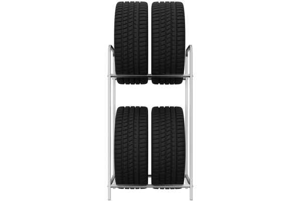 4 db 4x235 méretű gumiabroncs tartó, 47 cm, horganyzott