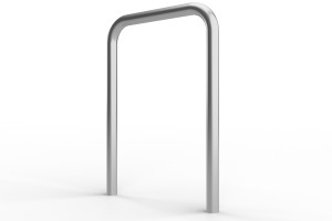 Kerékpártartó U 60x80cm, Ø 60,3 mm, betonozott, horganyzott