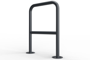 U alakú kerékpártartó keresztléccel 60x80cm, Ø 48,3 mm, Színes