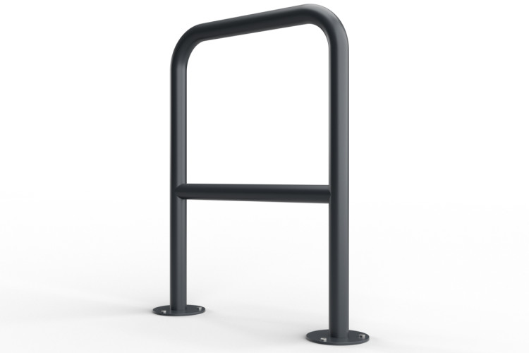 U alakú kerékpártartó keresztléccel 60x80cm, Ø 48,3 mm, Színes