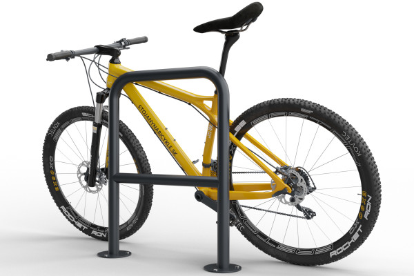 U alakú kerékpártartó keresztléccel 60x80cm, Ø 48,3 mm, Színes