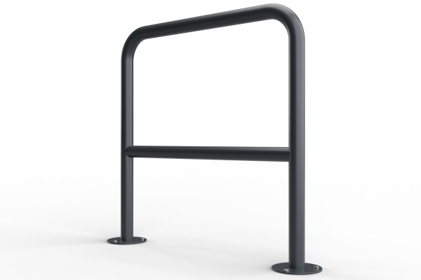 U alakú kerékpártartó keresztléccel 100x80cm, Ø 48,3 mm, Színes