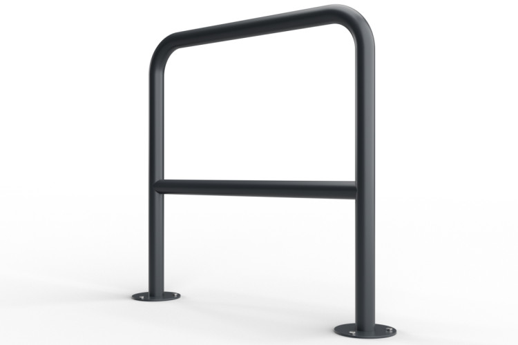 U alakú kerékpártartó keresztléccel 100x80cm, Ø 48,3 mm, Színes