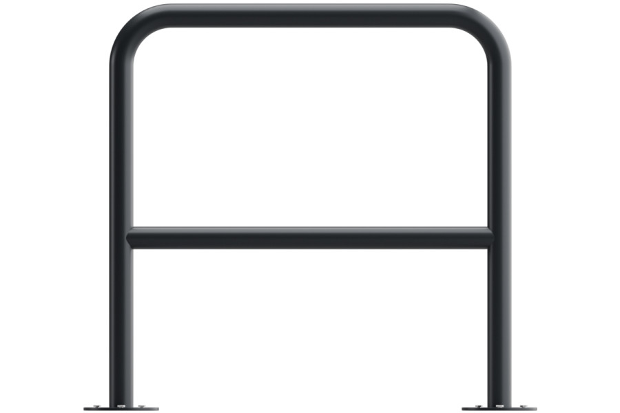 U alakú kerékpártartó keresztléccel 100x80cm, Ø 48,3 mm, Színes