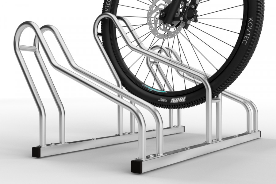 3 kerékpártartó ALFA MAXI szűk helyekre, horganyzott