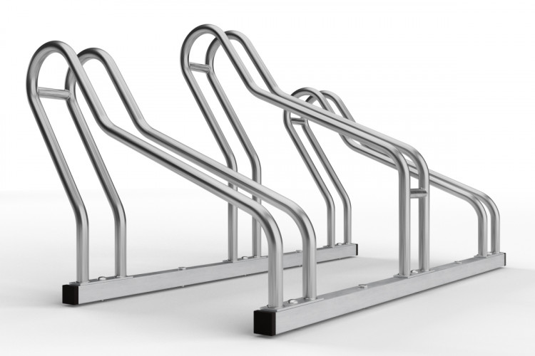 ALFA MAXI 3 kerékpártartó szűk helyekre, rozsdamentes acél