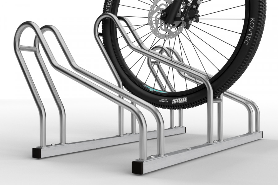 ALFA MAXI 3 kerékpártartó szűk helyekre, rozsdamentes acél