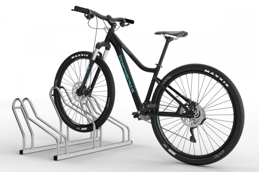 ALFA MAXI 3 kerékpártartó szűk helyekre, rozsdamentes acél