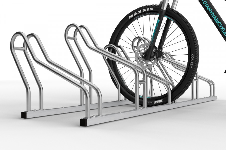 ALFA MAXI 5 kerékpártartó szűk helyekre, rozsdamentes acél