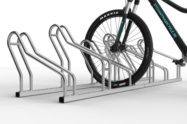 ALFA MAXI 6 kerékpártartó szűk helyekre, rozsdamentes acél