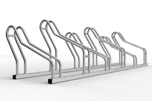 ALFA MAXI 6 kerékpártartó szűk helyekre, rozsdamentes acél