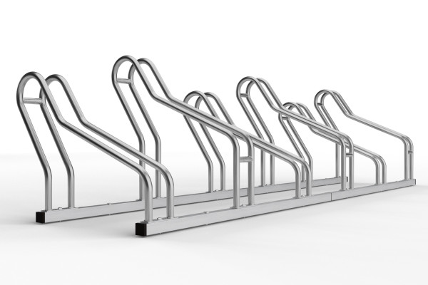 ALFA MAXI 6 kerékpártartó szűk helyekre, rozsdamentes acél