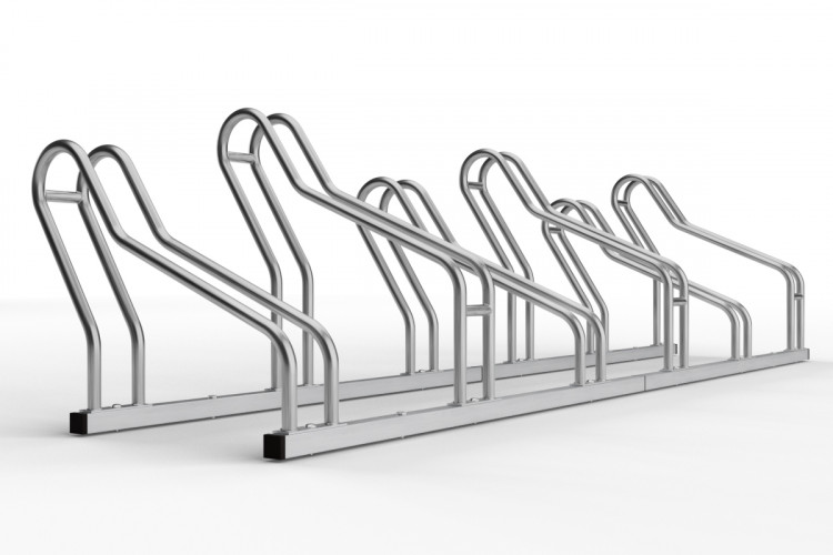 ALFA MAXI 6 kerékpártartó szűk helyekre, rozsdamentes acél