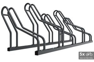 ALFA MAXI 4 kerékpártartó szűk helyekre, színes