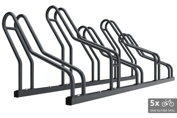 ALFA MAXI 4 kerékpártartó szűk helyekre, színes