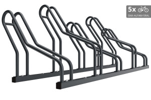 ALFA MAXI 5 kerékpártartó szűk helyekre, színes