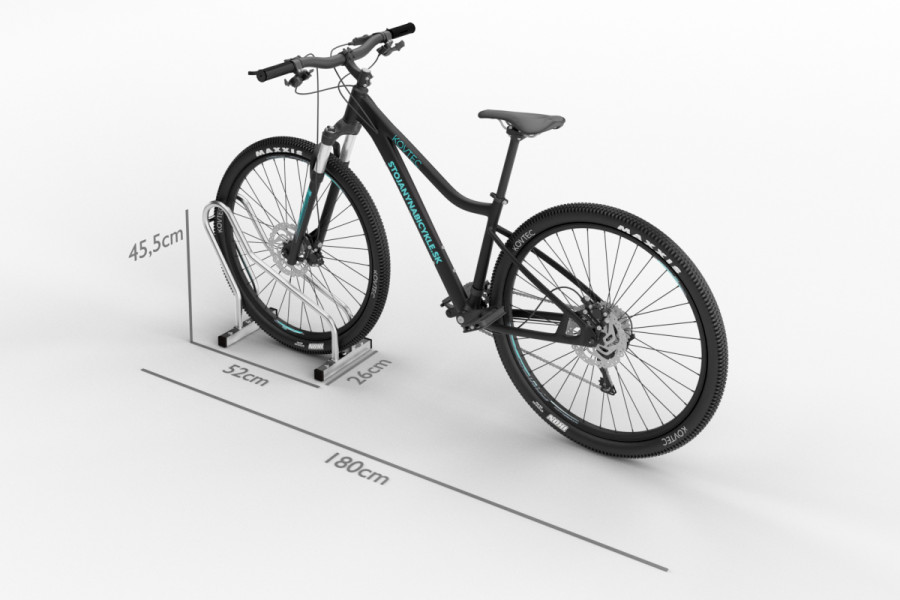 ALFA kerékpártartó, horganyzott