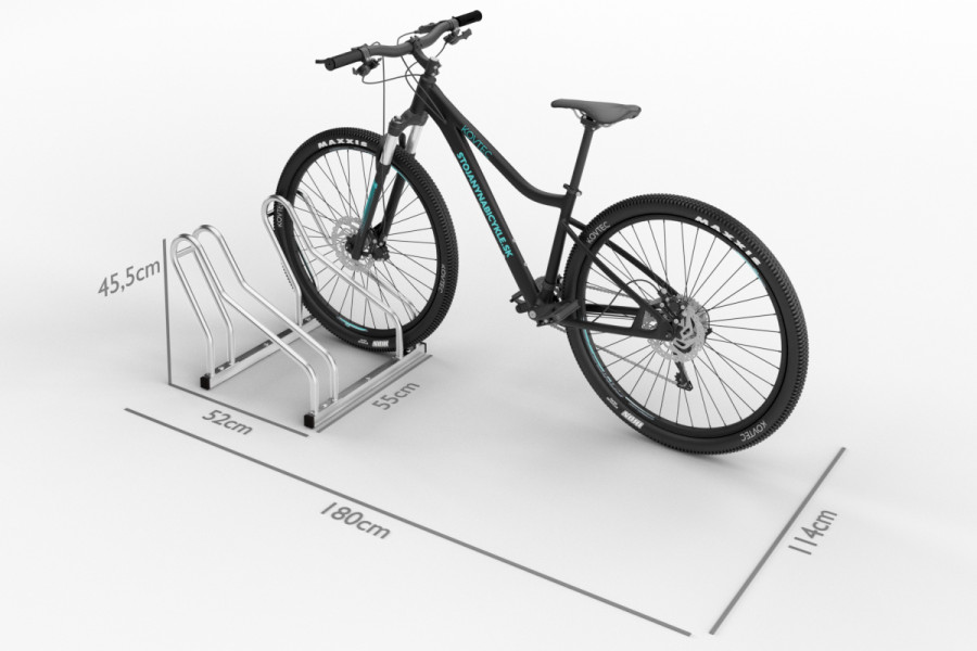 ALFA kerékpártartó, horganyzott