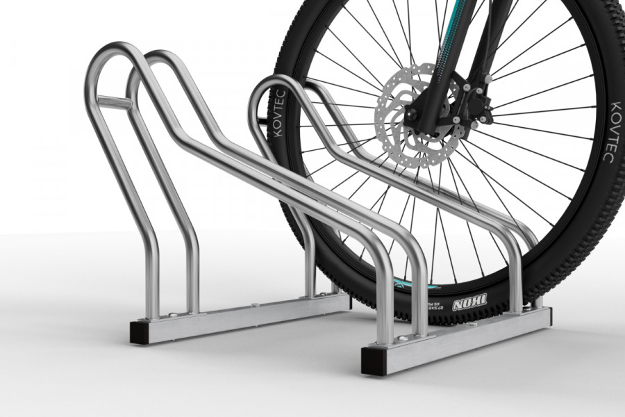 ALFA kétkerékpár-tartó, rozsdamentes acél