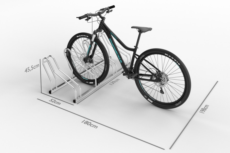 ALFA 4 kerékpártartó, horganyzott