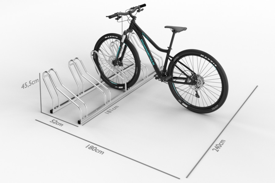 ALFA 5 kerékpártartó, horganyzott