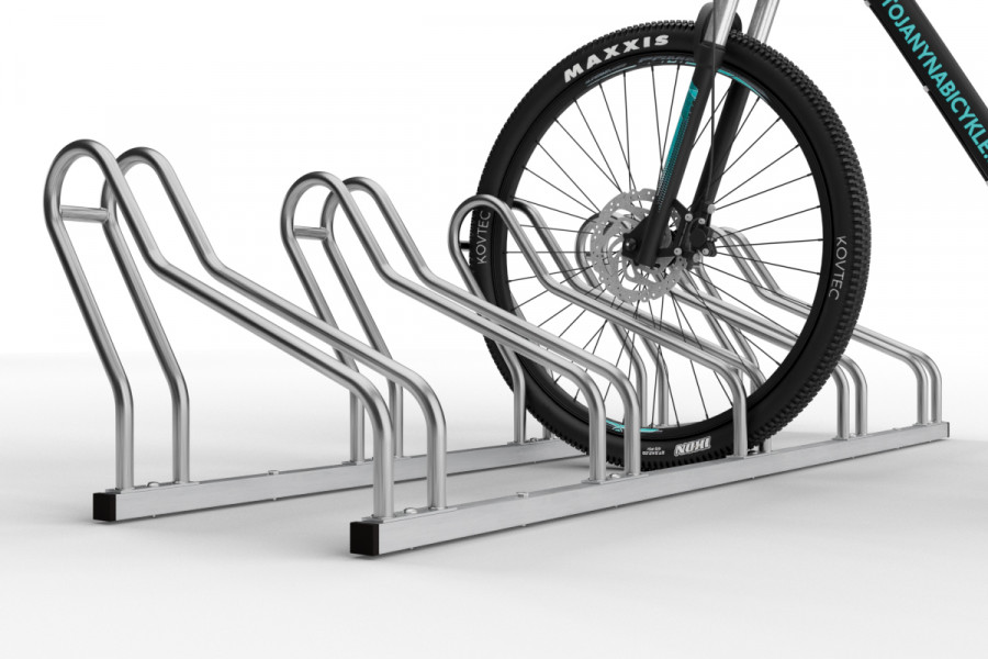 ALFA 5 kerékpártartó, rozsdamentes acél