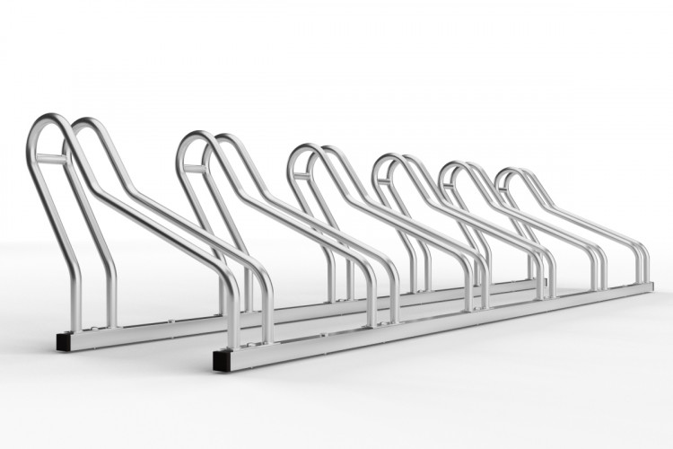 ALFA kerékpártároló 6 férőhelyes, horganyzott