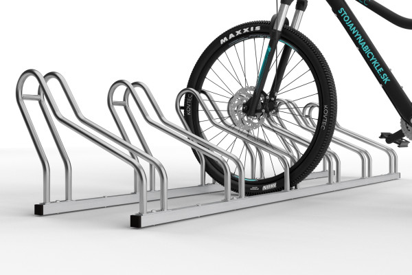 ALFA kerékpártároló 6 férőhelyes, rozsdamentes acél