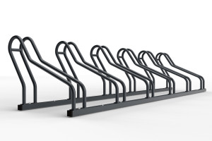 Kerékpártároló 6 férőhelyes ALFA, színes