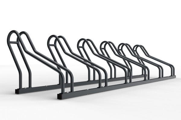 Kerékpártároló 6 férőhelyes ALFA, színes