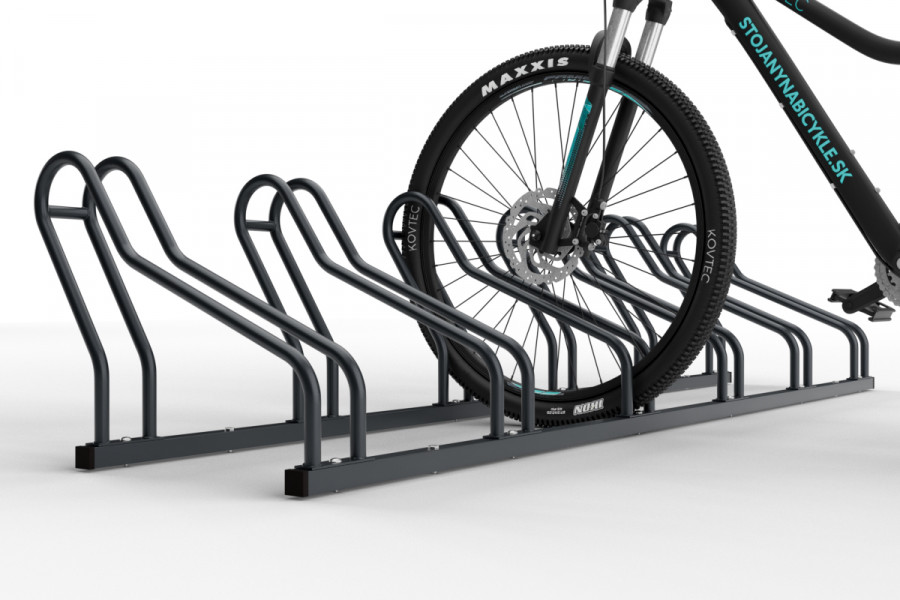 Kerékpártároló 6 férőhelyes ALFA, színes