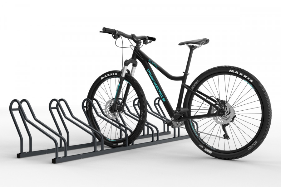 Kerékpártároló 6 férőhelyes ALFA, színes