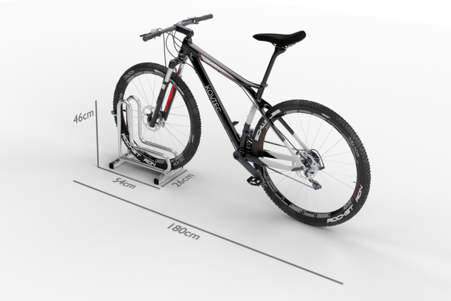 IQ 1 személyes kerékpártároló, horganyzott
