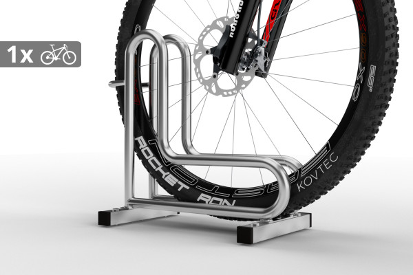 IQ 1 személyes kerékpártároló, horganyzott