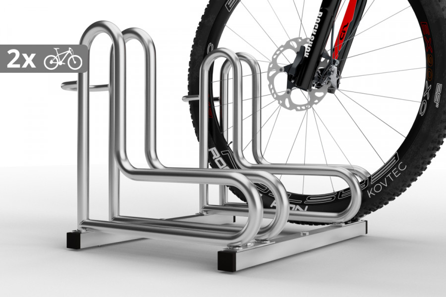 IQ kerékpártároló 2 személyes, horganyzott