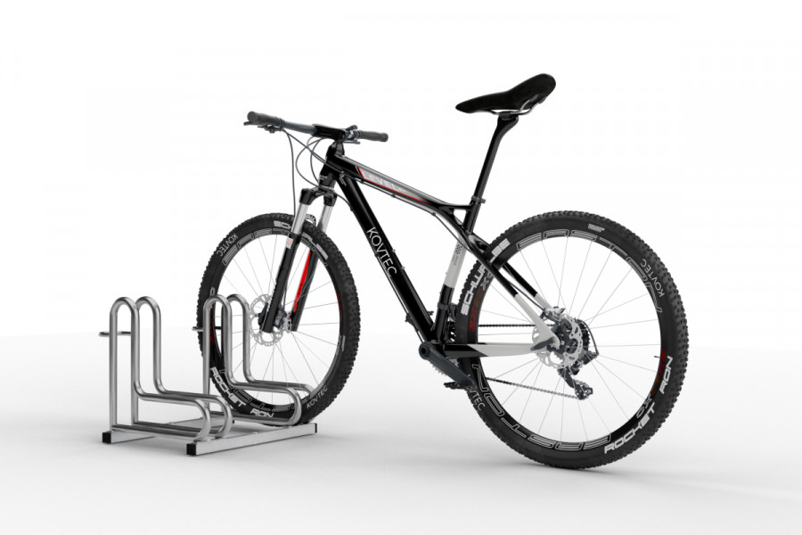 IQ kerékpártároló 2 személyes, rozsdamentes acél