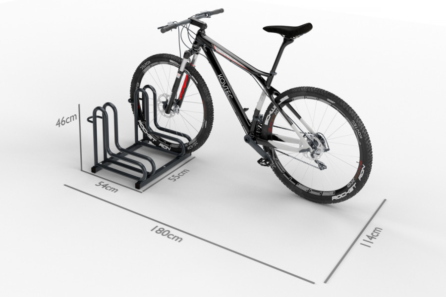 IQ kerékpártároló 2 személyes, színes