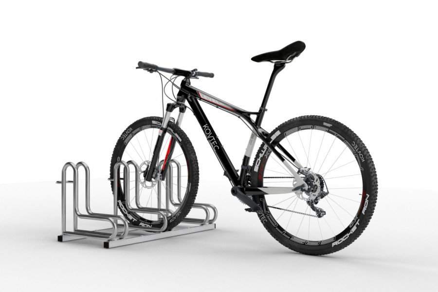 IQ 3 személyes kerékpártároló, rozsdamentes acél