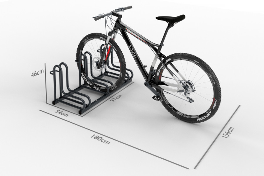 IQ 3 személyes kerékpártároló, színes