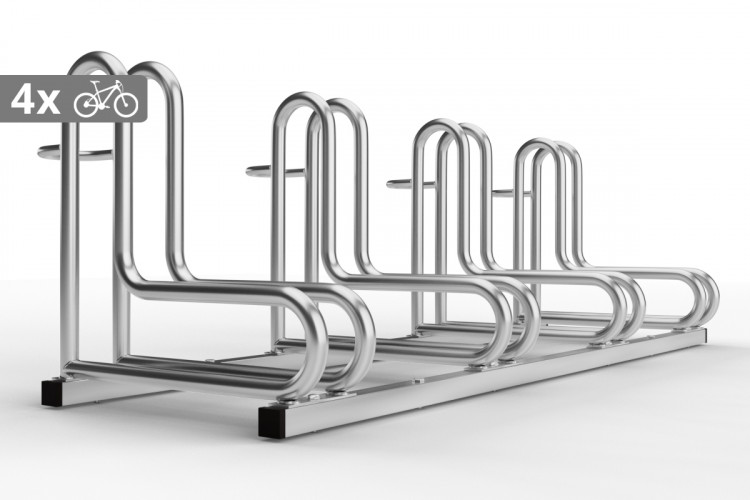 IQ kerékpártároló 4 személyes, horganyzott