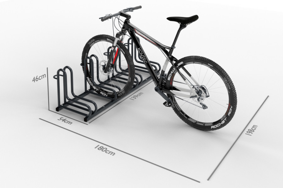 IQ kerékpártároló 4 személyes, színes